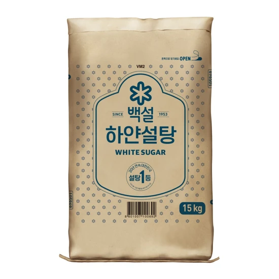 백설 하얀설탕 15kg